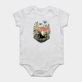 Tiny Unicorn Baby Bodysuit